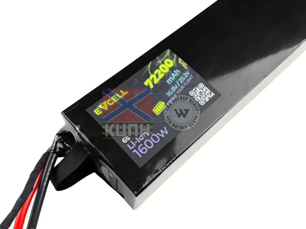 EVCELL 6s1p 72200mAh 6-3552 фото