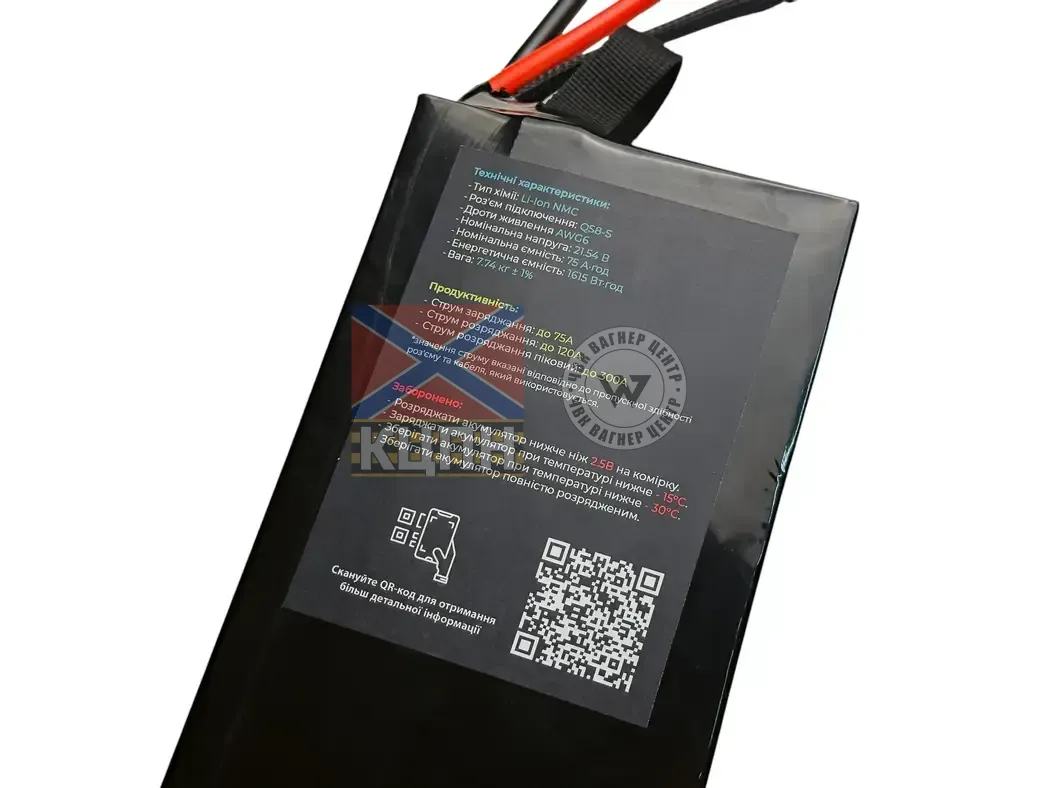 EVCELL 6s1p 75000mAh 6-3521 фото