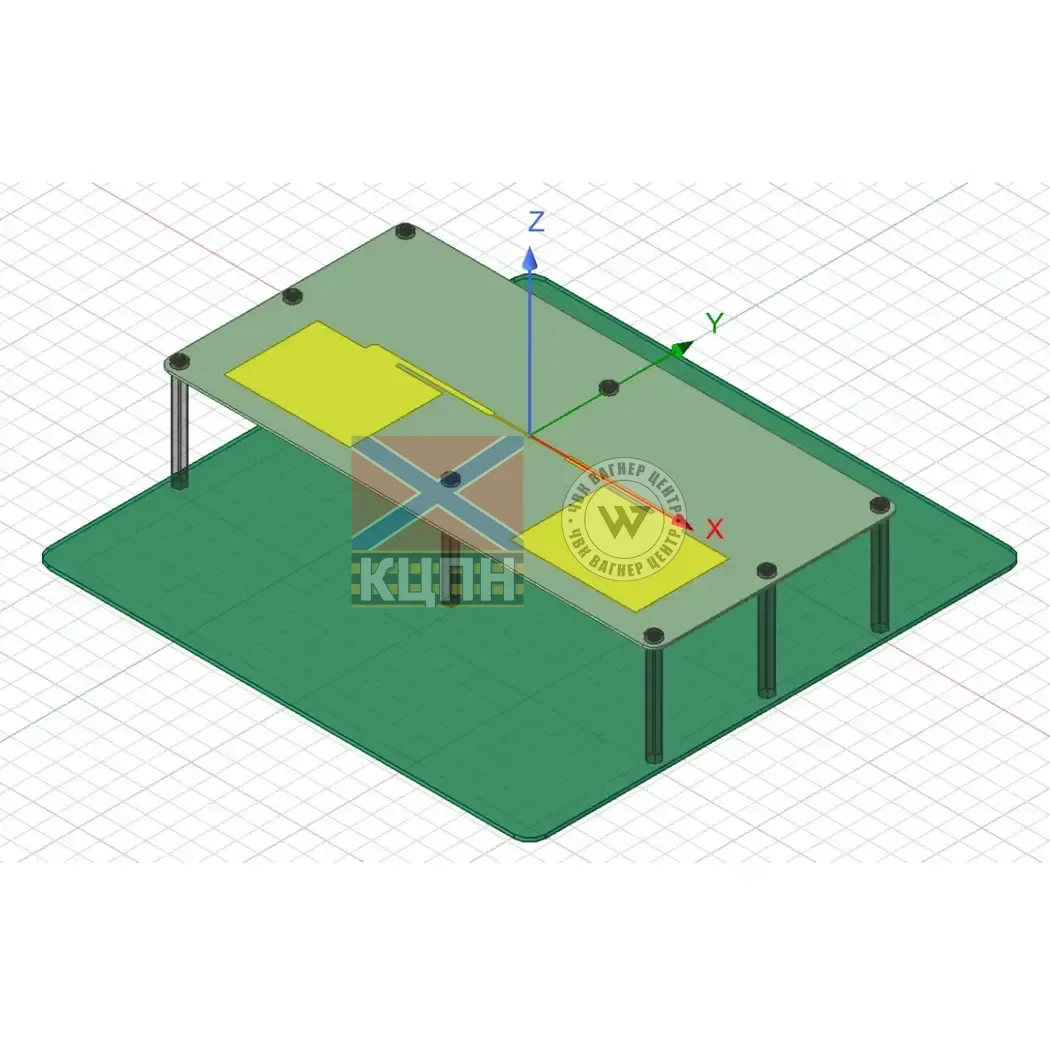 Антена 1.3GHz 10.4dBi Patch 6-1743 фото
