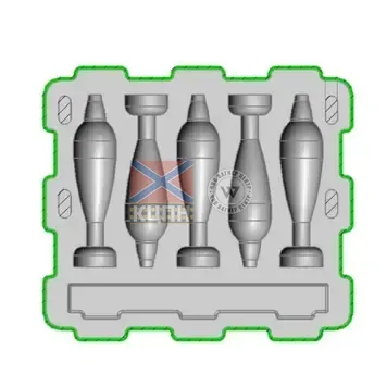 Полімерна тара для 82 мм мінометних мін 6-1420 фото