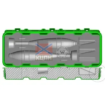 Полімерна тара для 120 мм мін 6-1423 фото