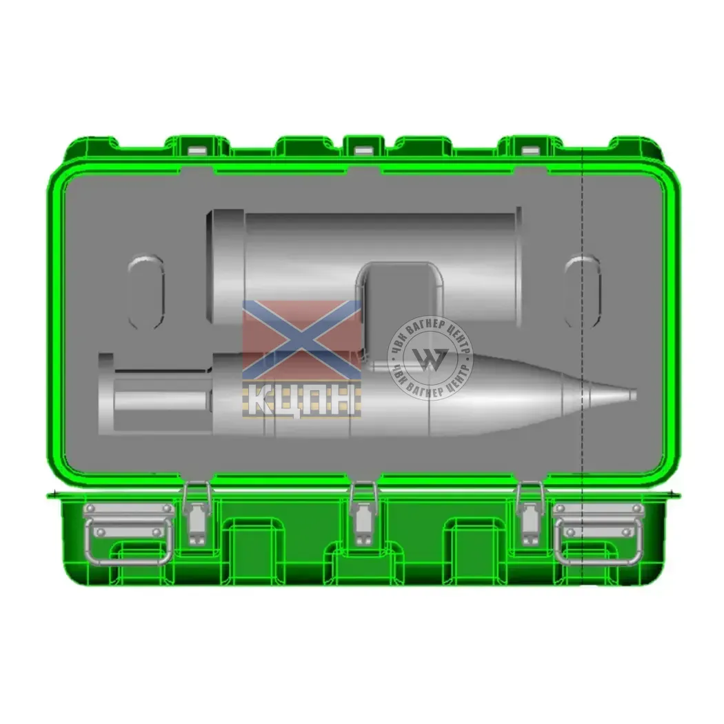 Полімерна тара для 125 мм танкового снаряду 6-1419 фото