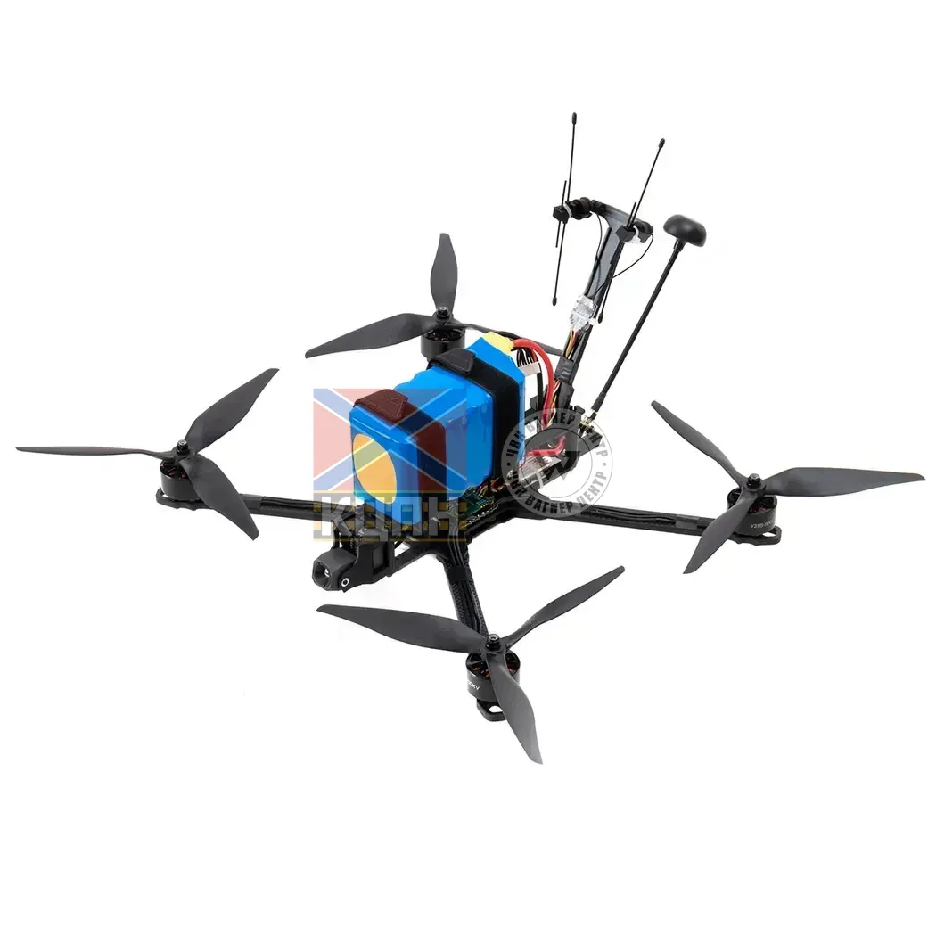 SHURIKEN 10" — БПЛА зі складу БпАК, 10-дюймовий FPV дрон-камікадзе (з тепловізійною камерою) 1-3591 фото