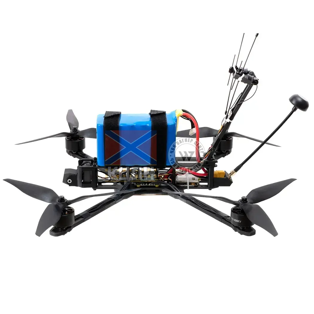 SHURIKEN 10" — БПЛА зі складу БпАК, 10-дюймовий FPV дрон-камікадзе (з тепловізійною камерою) 1-3591 фото