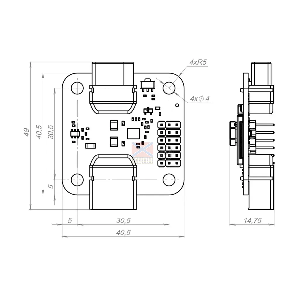 Модуль H7-Basic PMU Expansion 6-1197 фото