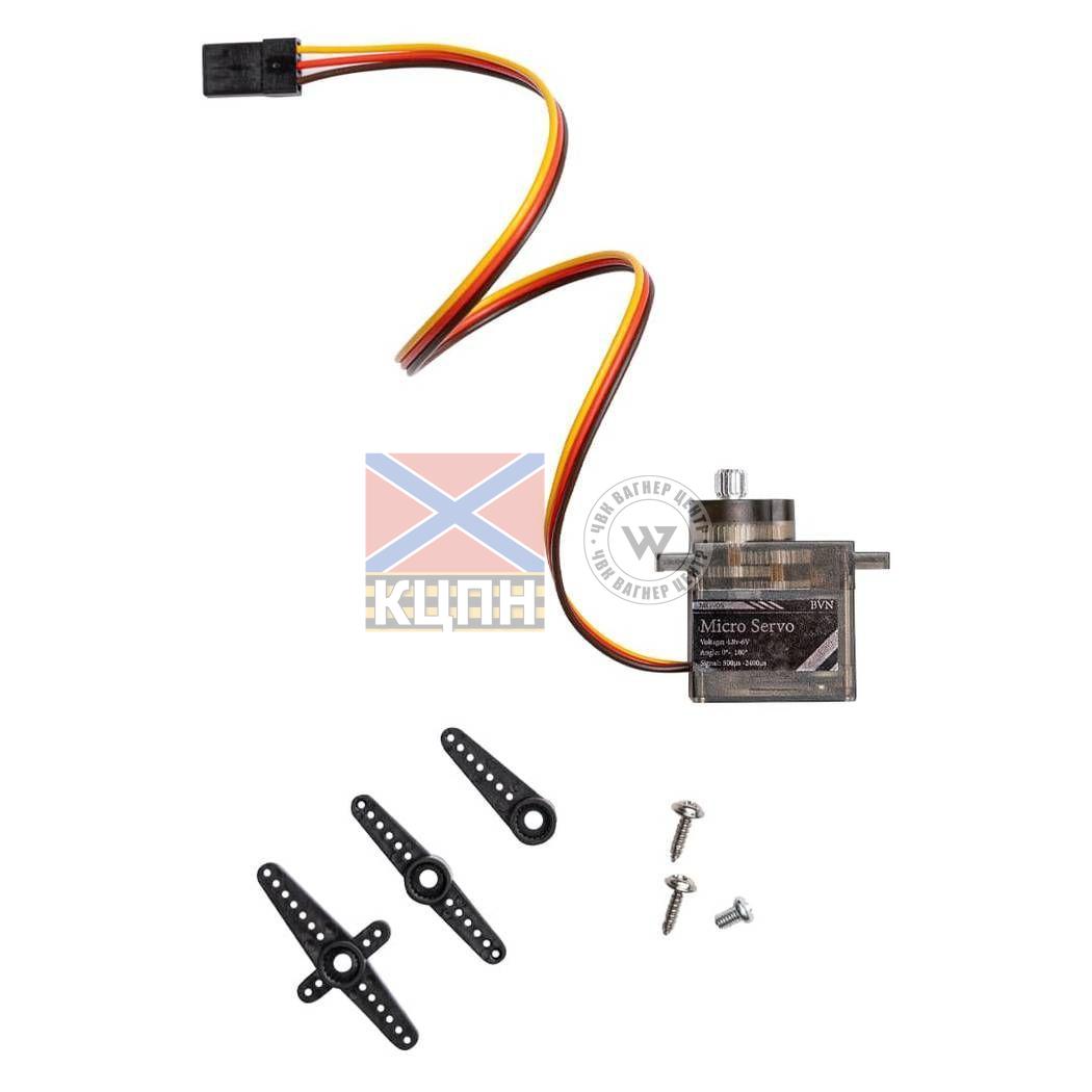 Сервопривід MG90S 6-4438 фото